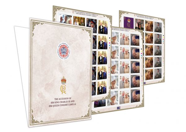 The Accession of HM King Charles III and HM Queen Consort Camilla Sheet Set