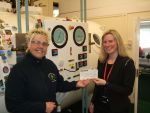 Isle of Man Post Office cheque presentation to Douglas Hyperbaric Chamber