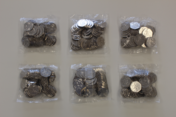 Peter Pan Part 2 Circulating Quality Bagged Coins x 50 sets