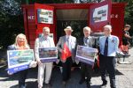 ‘Mail on the Rails’ Manx Electric Railway in partnership with Isle of Man Post Office unveils Mail Van 4