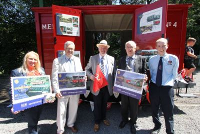 ‘Mail on the Rails’ Manx Electric Railway in partnership with Isle of Man Post Office unveils Mail Van 4