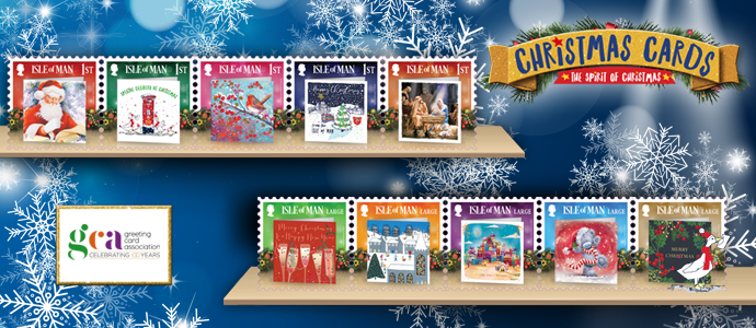 christmas cards the spirit of christmas isle of man post office christmas card