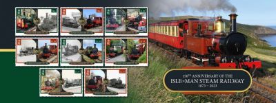 Isle of Man Steam Railway Celebrates 150th Anniversary with a Special Set of Stamps
