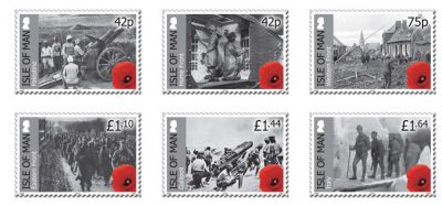 Isle of Man Post Office commemorates landmark Anniversary of WWI with Battle Fronts stamp issue