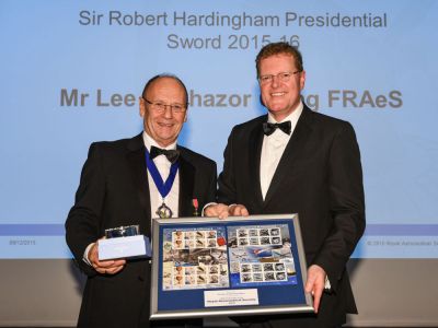 Royal Aeronautical Society Wilbur & Orville Wright lecture with stamps unveiling