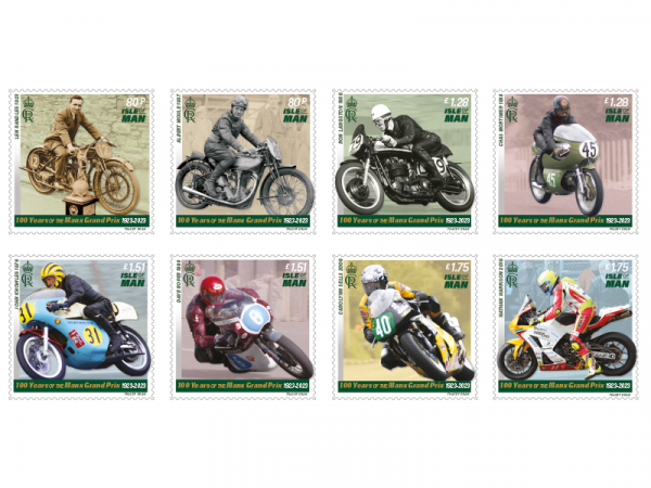 Celebrating 100 Years of the Manx Grand Prix Set and Sheet Set