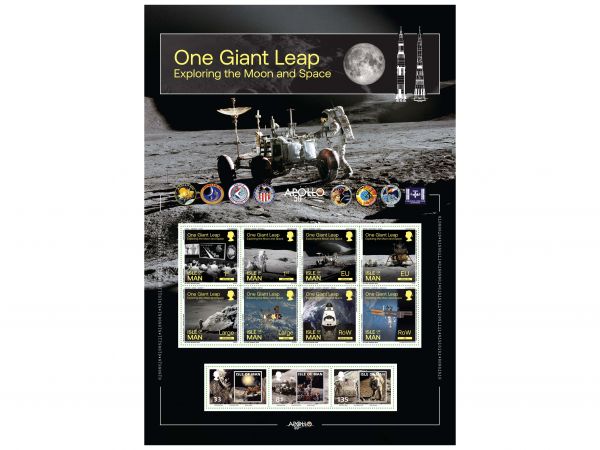 Small Step Giant Leap mint sheets pair