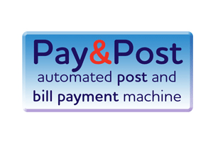 Additional services to be available at Pay & Post kiosks