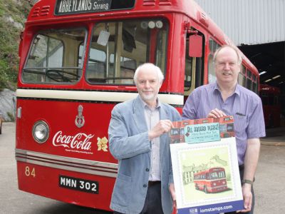 Get on board with the Post Offices new colourful vintage bus stamp collection