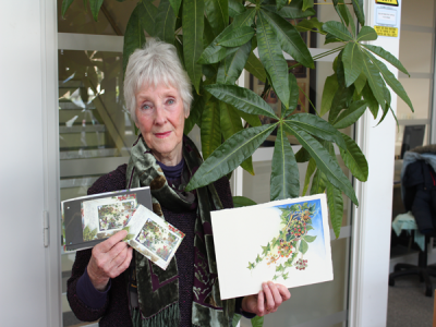 Winter flora features on first miniature sheet of 2014