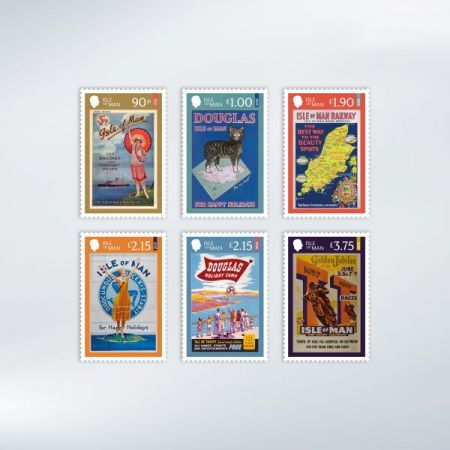 Manx Tourism Posters Mint Set