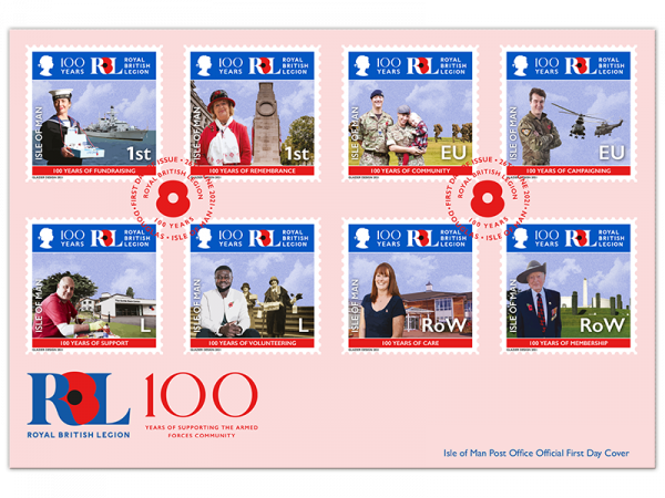 Royal British Legion 100 First Day Cover