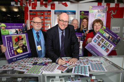 Isle of Man Stamps & Coins representatives return triumphantly from Stampex Diamond Jubilee show