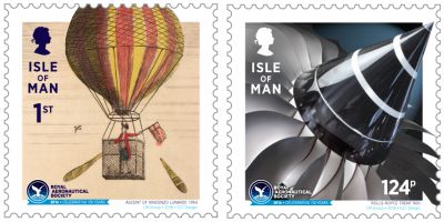 ISLE OF MAN POST OFFICE AND ROYAL AERONAUTICAL SOCIETY GET READY FOR LAUNCH