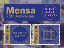 Mensa 75 Stamp Collection