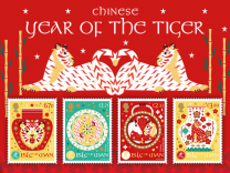 Chinese Year of the Tiger by Ana Jaks