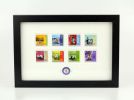Isle of Man International Scooter Rally Framed Stamp Set 