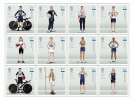 Great British Olympians Set and Sheet Set 