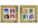 Bowie Stamp Booklet Pane Set