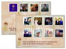 The Accession of HM King Charles III and HM Queen Consort Camilla First Day Covers