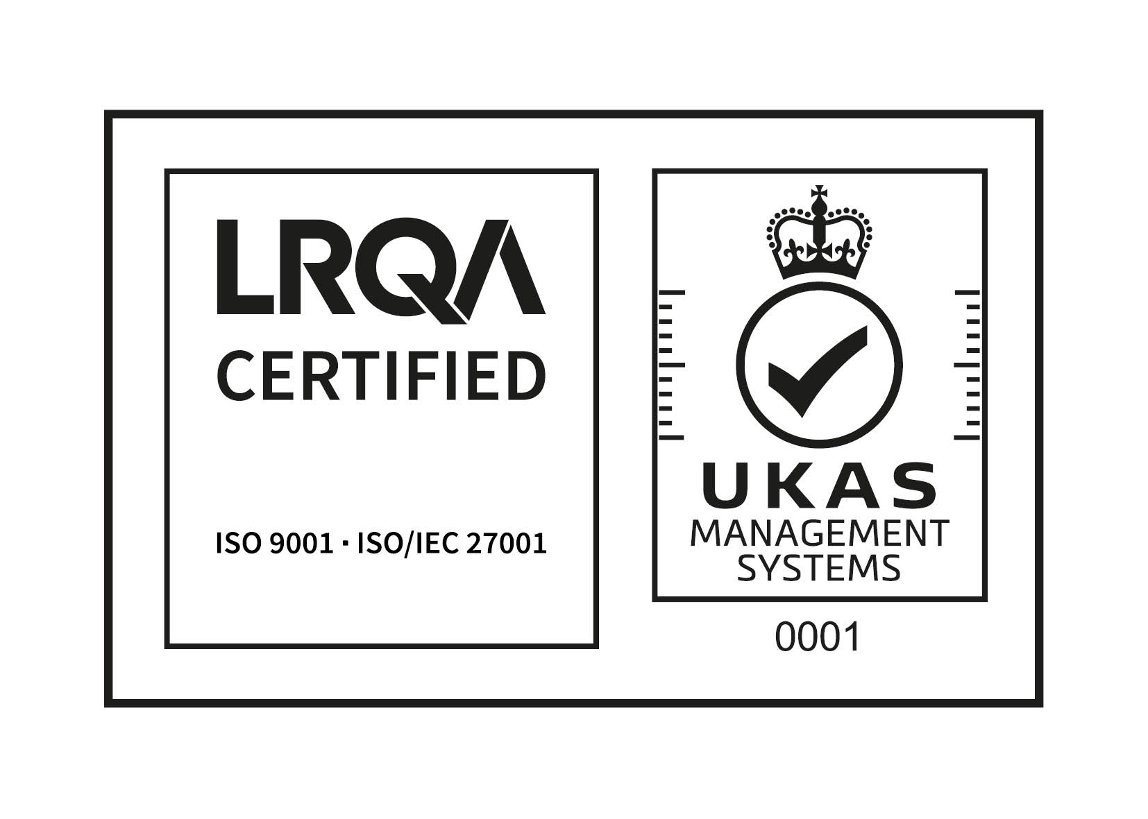 The first provider of our kind to achieve ISO/IEC 27001