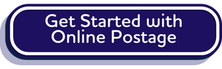 Button saying "Get Started with Online Postage"